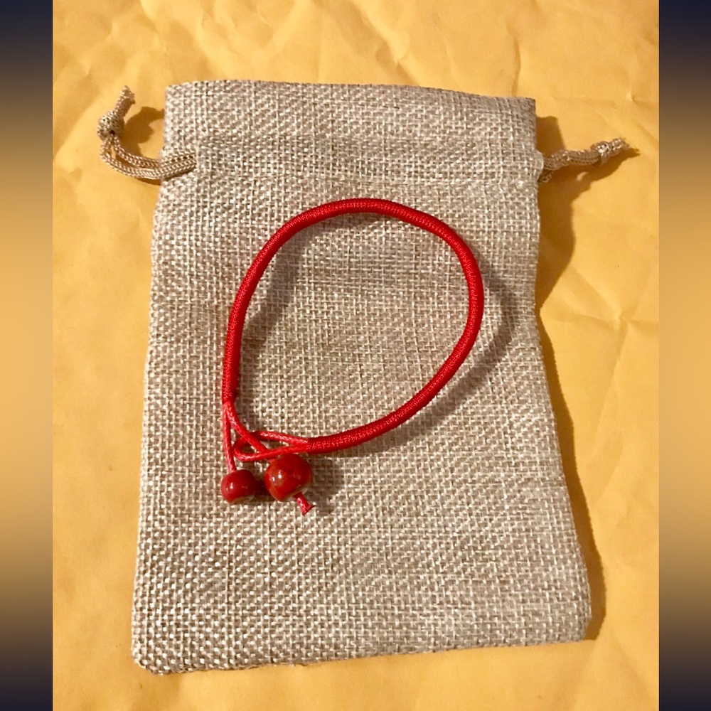 Lucky Red String Handmade Ceramic Bracelets from tibet.